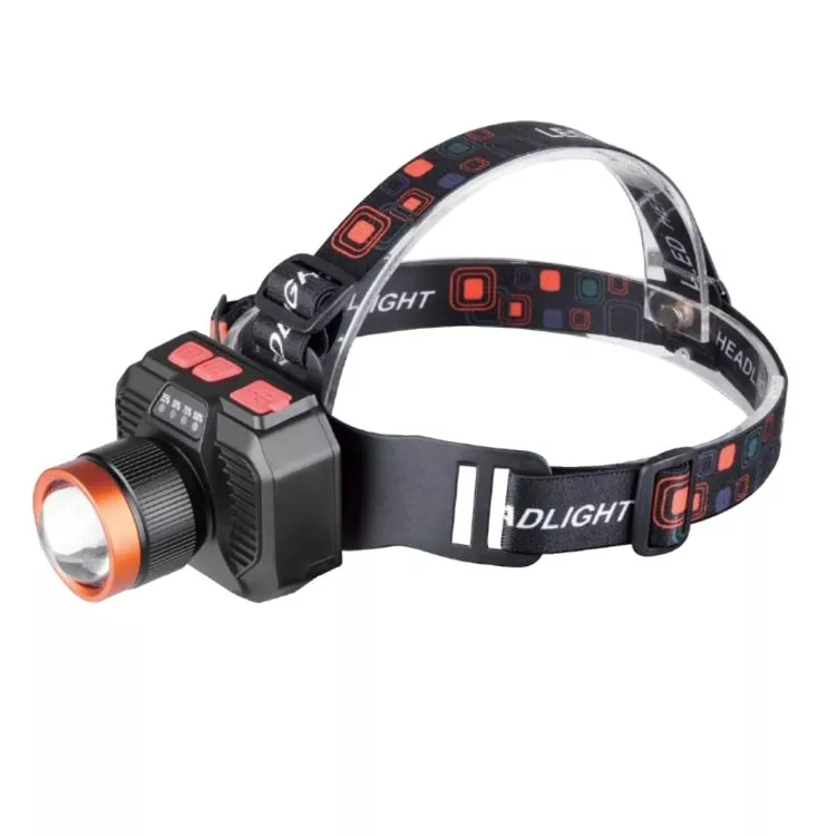 20W White Laser Headlamp Rechargeable Dual 18650 ဘက်ထရီ